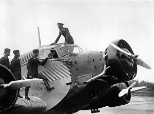 Aerodrome: Student pilots of the Luftwaffe with a Junkers Ju 52