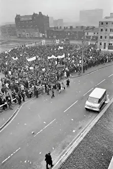 Michael Kay: Student protests, Manchester