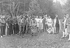 Themselves: Students acting, 1932