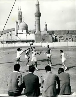Volley: Students at Al Azhar University, Cairo, Egypt