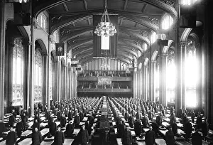 Rotc: Students Army Training Corps in the Great Hall