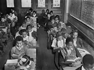 Enlargement: Students - Classroom - Education - School