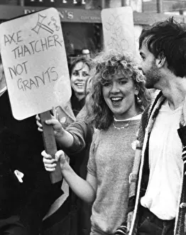 Grants: Students demonstrating over grant offer