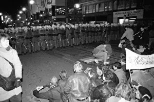 Hroch: Students - demonstration - march - police - crackdown