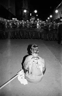 Hroch: Students - demonstration - march - police - crackdown