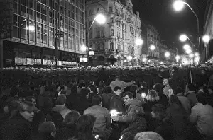 Hroch: Students - demonstration - march - police - crackdown
