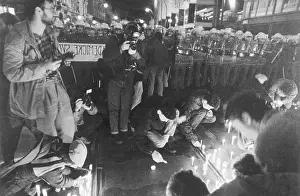 Sparked: Students - demonstration - march - police - crackdown