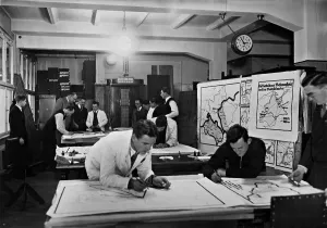 Opposed: Students draw maps of the former German eastern territories