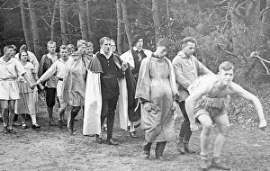 Themselves: Students of a labor camp when acting, 1932