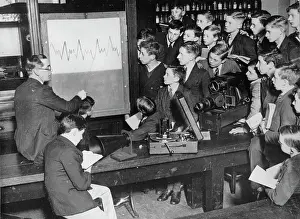 Dictaphone: Students of the London technical training