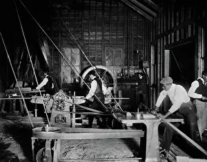 Orangeburg: Students - machinery - woodworking - school - education