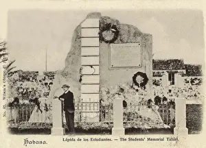 Habana: The Student's Memorial Tablet, Havana, Cuba