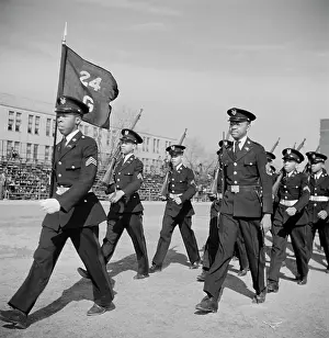 Rotc: Students - Military - Boys - Marching