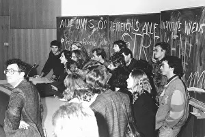 Audi: Students protest in Vienna 1987
