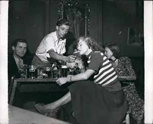 Escapism: Students relaxing with beer and cigarettes