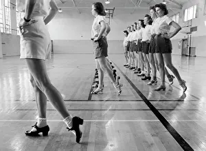 Ames: students - tap dancing - Iowa State University