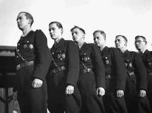 Nsdstb: Students in uniform, 1936