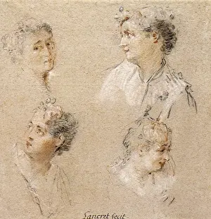 1730: Four Studies of a Young Woman