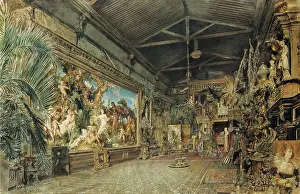 Waterpaint: The studio of Hans Makart