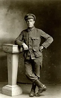 Sergent: Studio photo of Emile Verheyen