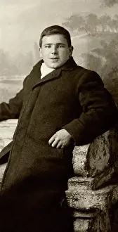 Brichington: Studio photograph of a Belgian soldier