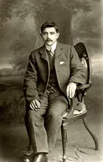 Admitted: Studio photograph of Jules Deruwez