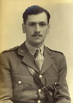 The Kathy Butler Collection: Studio portrait, young man in uniform