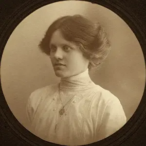 The Julia Sherborne Collection: Studio portrait of a young woman