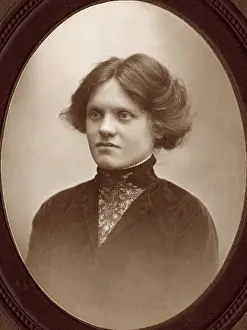 The Julia Sherborne Collection: Studio portrait of a young woman