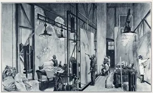 Canvases: Studio of scenery painter, Joseph Harker