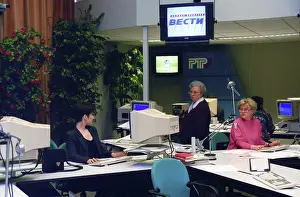 Druzhinin: Studio of Vesti News, 1994