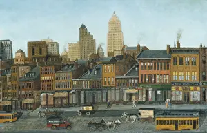 Representational: FROM MY STUDIO WINDOW, by John Kane, 1932, American