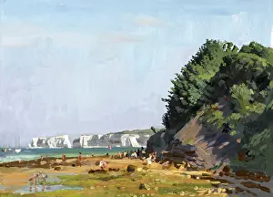 Studland: Studland beach, Dorset