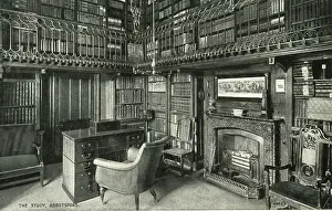 Abbotsford: The Study, Abbotsford, home of Sir Walter Scott