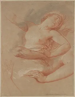 Abducting: Study for Boreas Abducting Oreithyia, ca. 1782