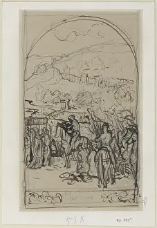 Puvis: Study for Charles Martel