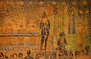 Seurat: Study for Circus Sideshow, by Georges Seurat