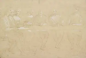 Heightening: Part Study for a Composition of the Last Supper