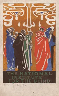 Blindness: Study for a cover, by Frank Brangwyn