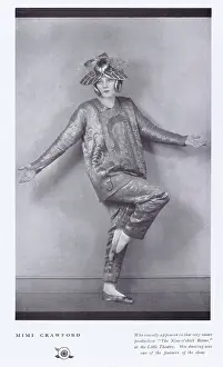 O Clock: A study of the dancer and actress Mimi Crawford