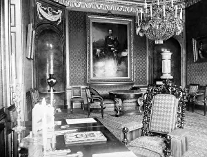 Coburg: Study at Ehrenburg Castle in Coburg, 1898
