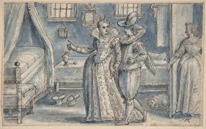 Hortus: Study for an engraving in the Hortus Voluptatum