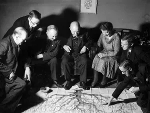 Eugenics: Study of a family tree, 1930s