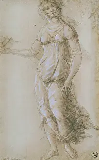 1445: Study for the figure of