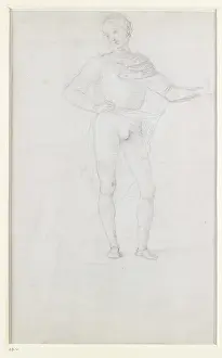 Vannucci: A Study for a Figure in an Adoration of the Magi