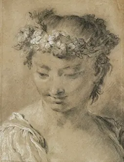 The Ashmolean Museum: Study of a Girl's Head