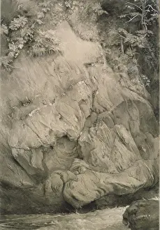 Gneiss: Study of Gneiss Rock, Glenfinlas