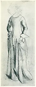 Embroiderer: Study Of Jane Burden