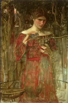 Waterhouse: Study for Jason and Medea, by J W Waterhouse