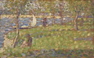 Seurat: Study for La Grande Jatte, by Georges Seurat